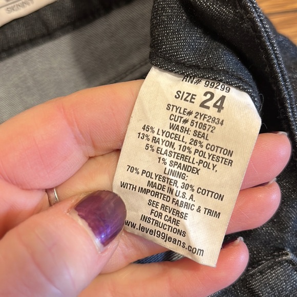 Level 99 skinny jeans Liza 24 00 - Picture 4 of 7
